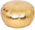 Genuine Leather Pouf Unstuffed - Moroccan Ottoman Footstool, Footrest Cover Boho Decor Bohemian Living Room, Bedroom, Kids Gift & Wedding Room Hand Stitched by Artisans Used As Hassock pouf ottoman hassock  hassocks and ottomans leather pouf hassock furniture pouf ottoman moroccan pouf pouf ottoman leather ottoman